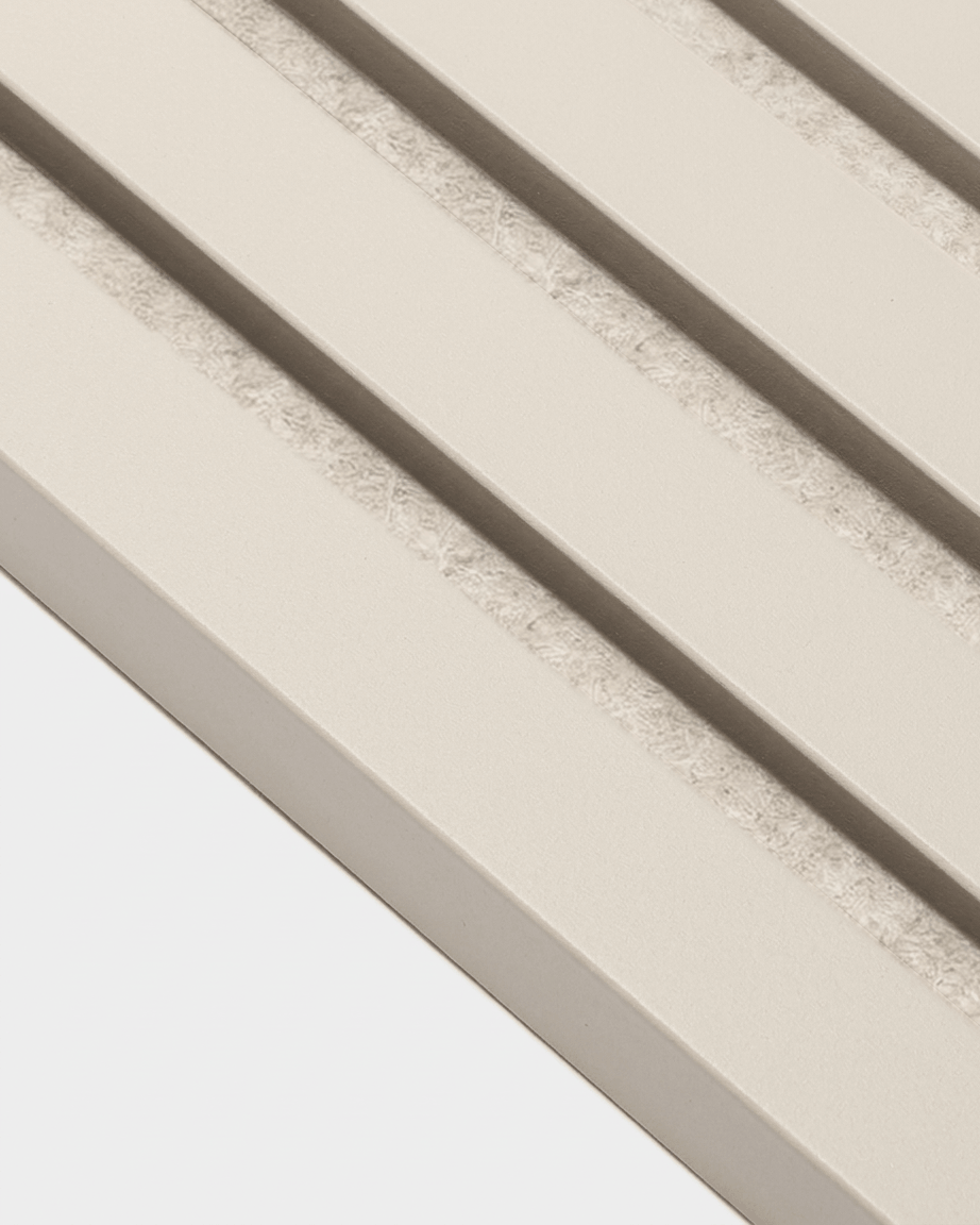 Installation Products | End Lamella / Colored, Soft Linen, 240 x 2,2 cm